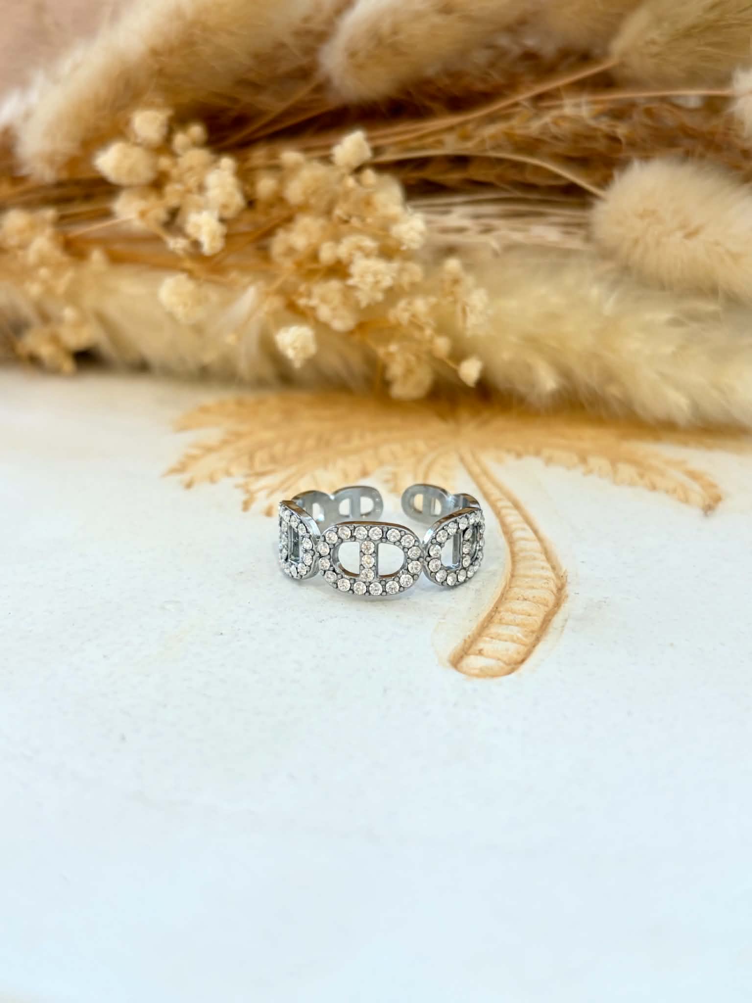 Bague Nina en acier inoxydable