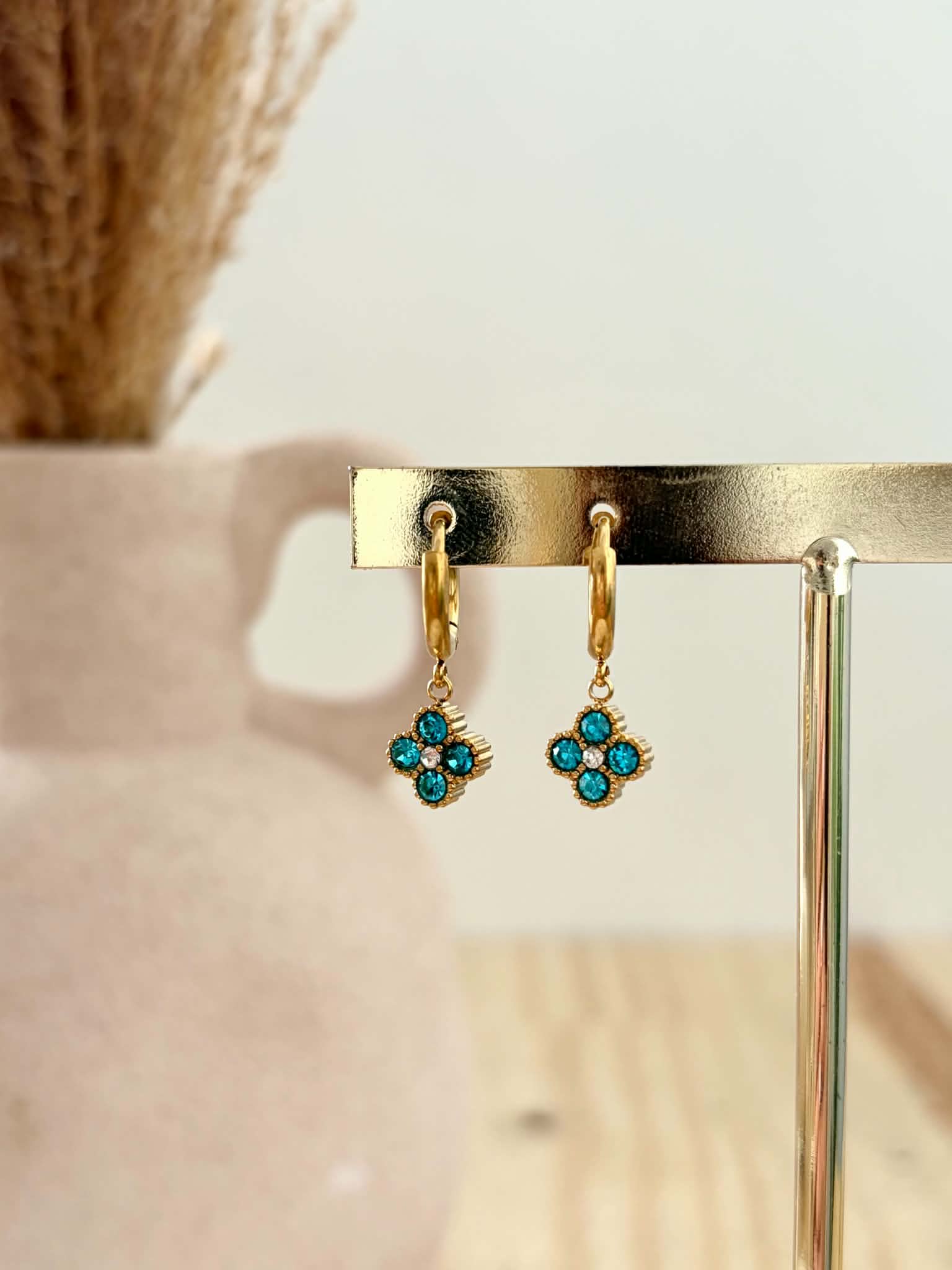 Boucles d'oreilles Orianne en acier inoxydable