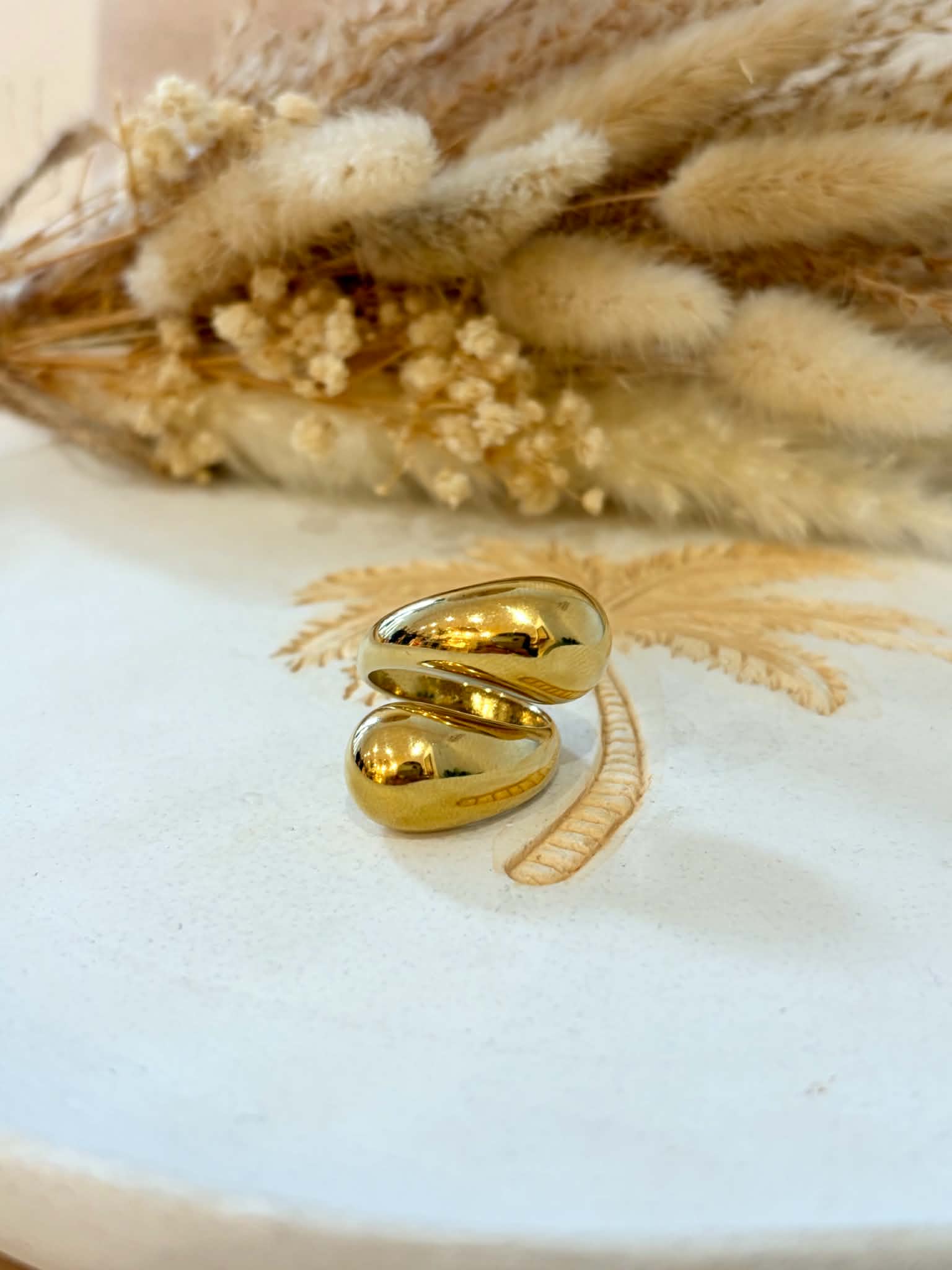 Bague Althéa en acier inoxydable