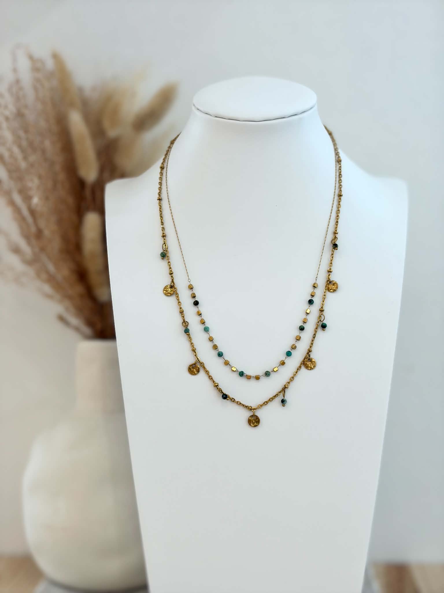 Collier Cassie en acier inoxydable