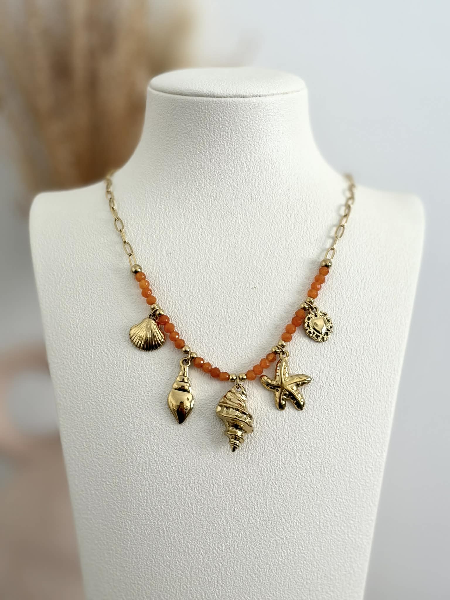 Collier Saïda en acier inoxydable