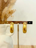 Boucles d'oreilles Olya en acier inoxydable