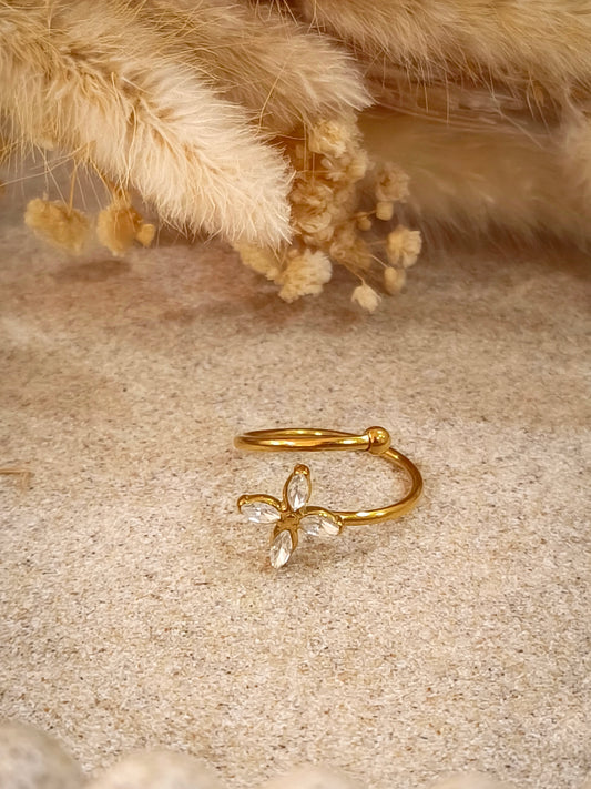 Bague Nadine en acier inoxydable