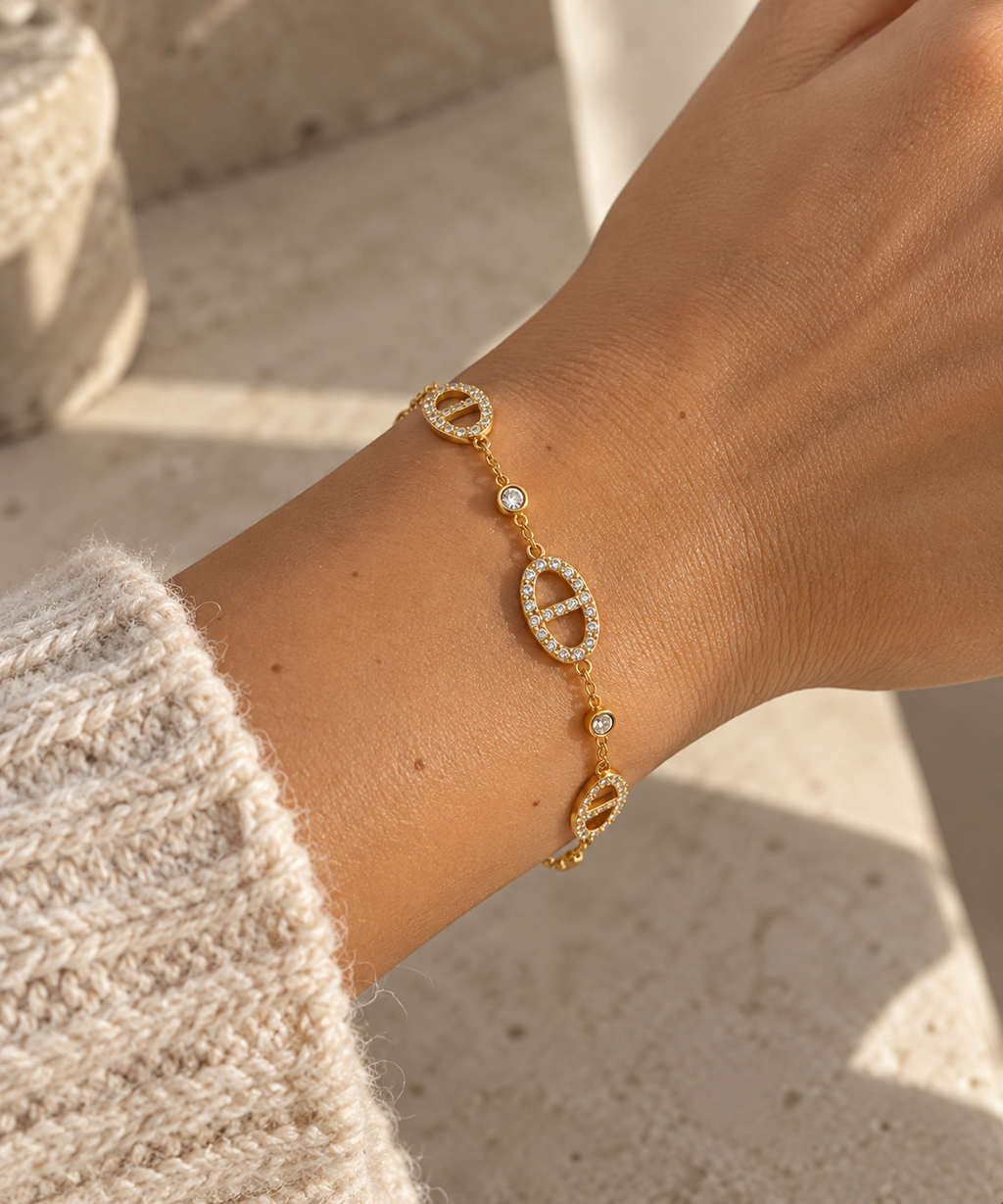 Bracelet Julia en acier inoxydable