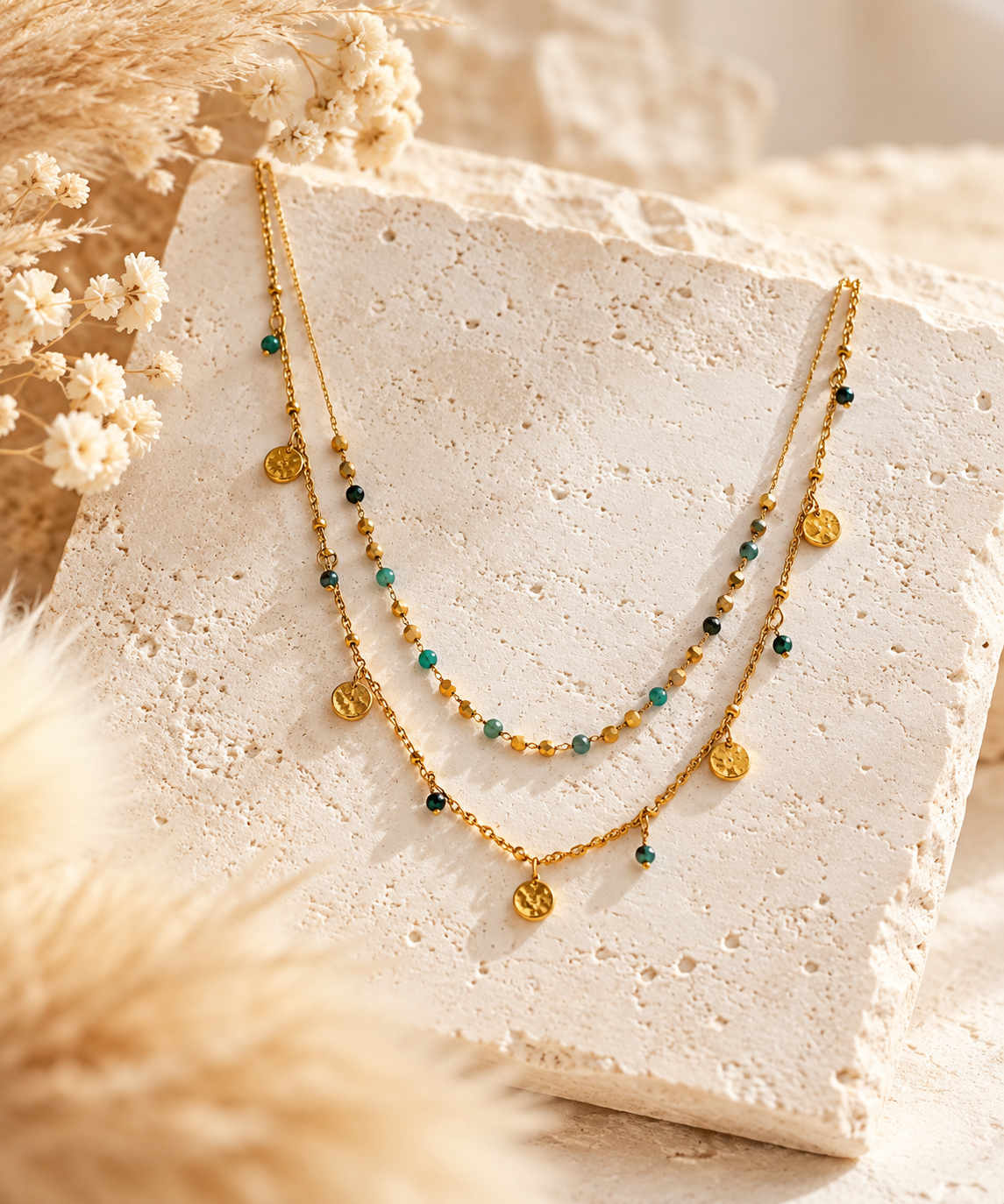 Collier Cassie en acier inoxydable
