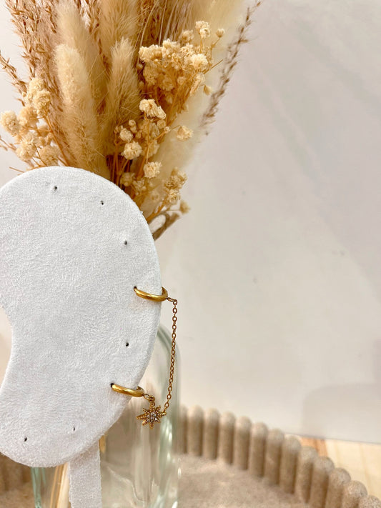 Mono boucle d'oreille Léontine