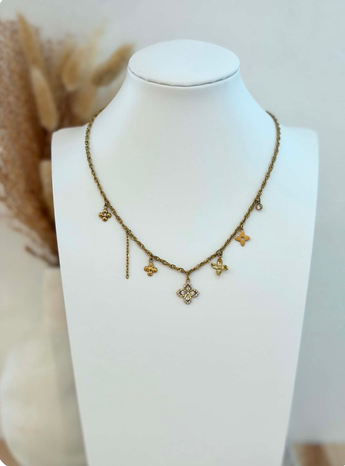 Collier Jeanne en acier inoxydable