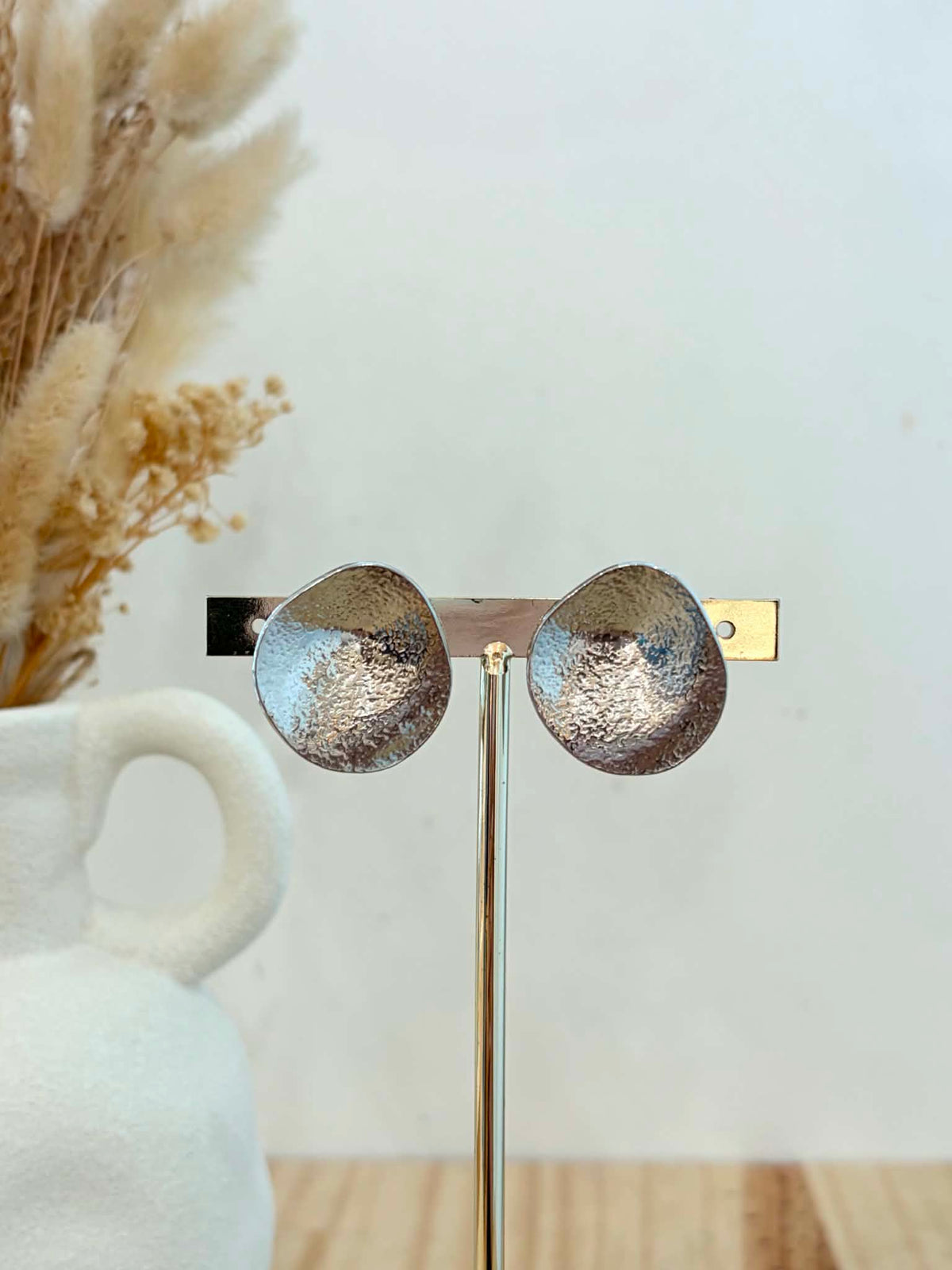 Boucles d'oreilles Lisea en acier inoxydable