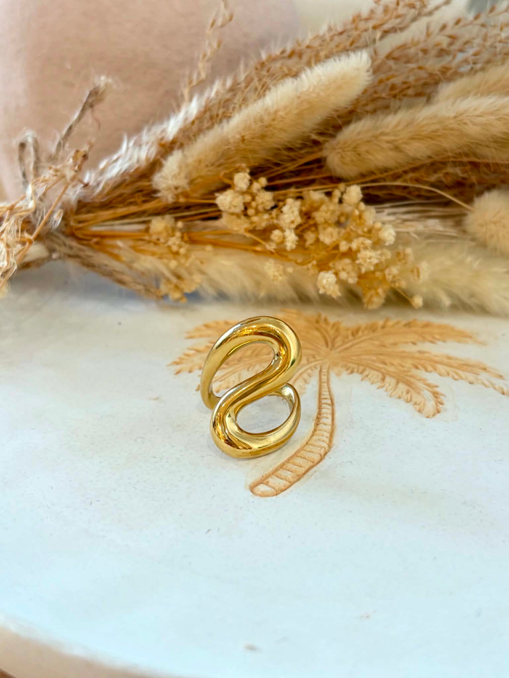 Bague Delia en acier inoxydable