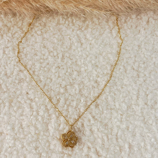 Collier Luna anti-stress en acier
