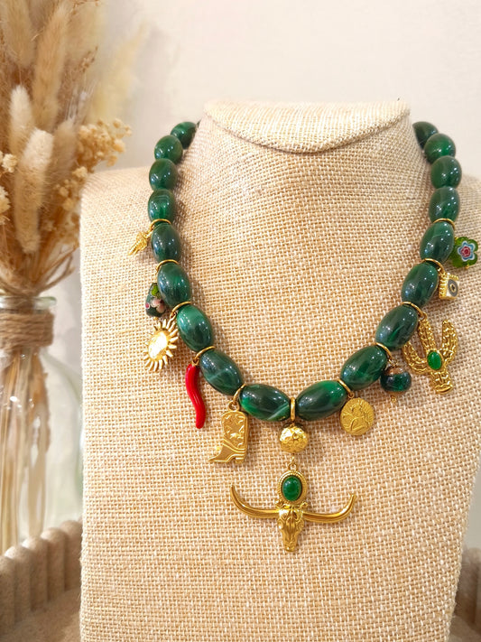 Collier Austin en acier inoxydable