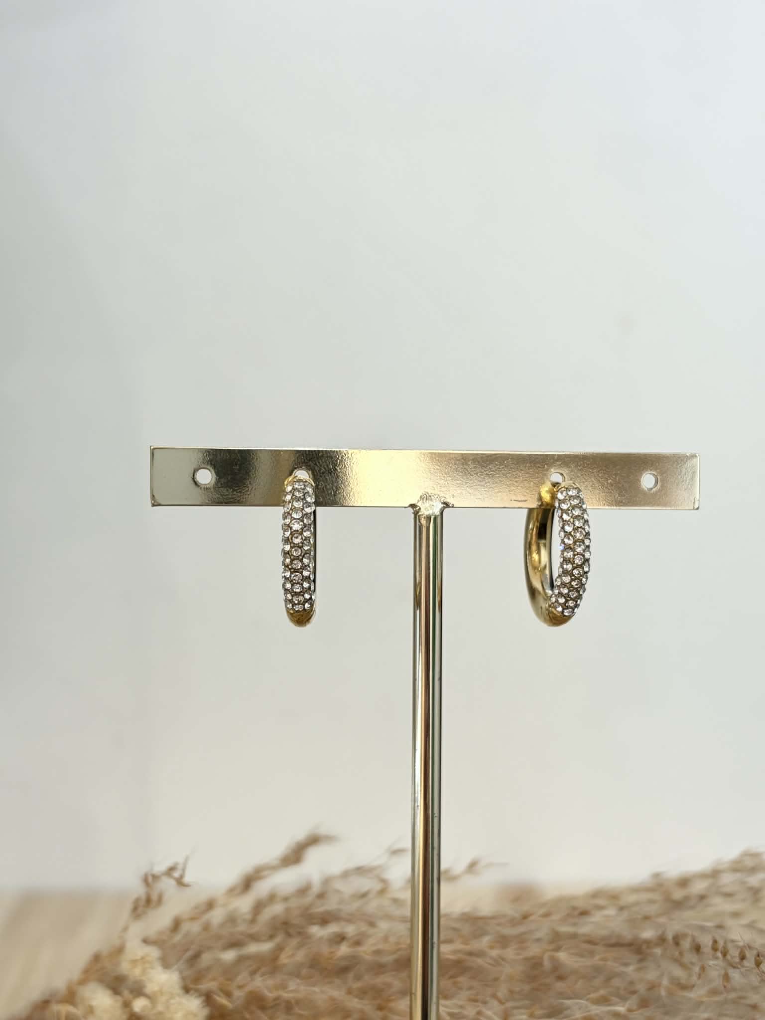 Boucles d'oreilles Noor en acier inoxydable