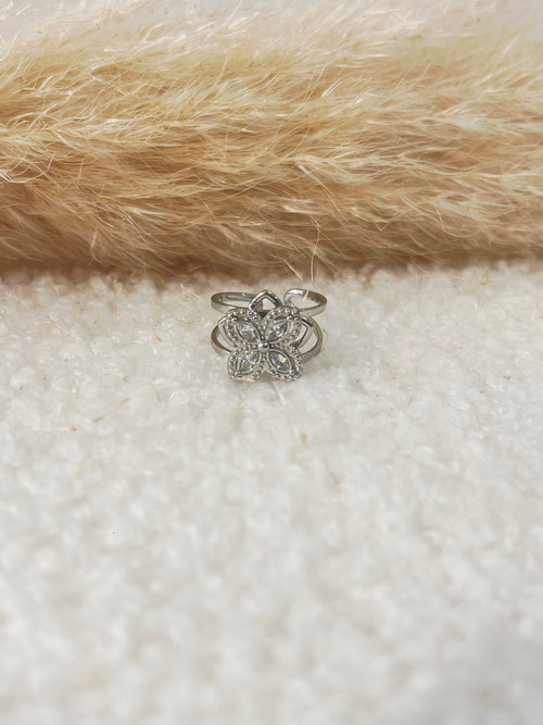 Bague Aura anti-stress en acier