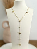 Collier Y Hanae en acier inoxydable
