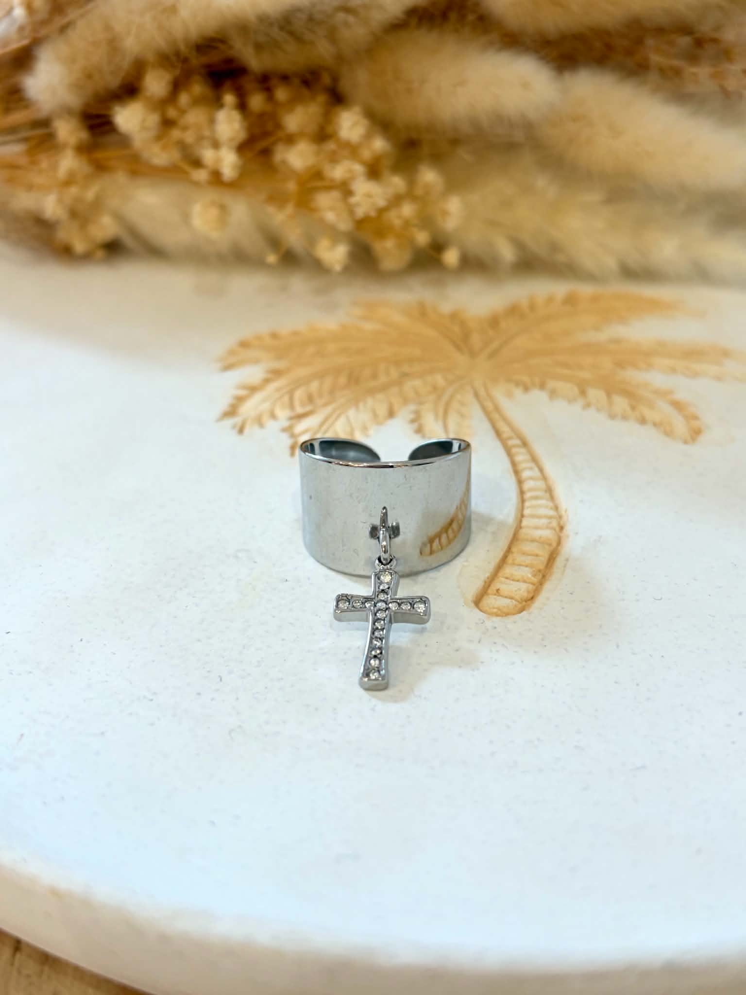 Bague Natasha en acier inoxydable
