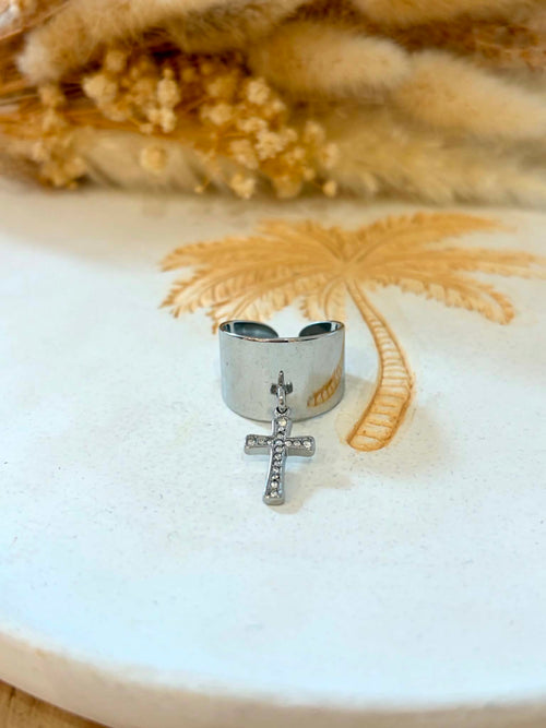 Bague Natasha en acier inoxydable