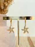 Boucles d'oreilles Ana en acier inoxydable