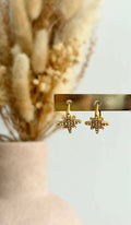 Boucles d'oreilles Bertille en acier inoxydable