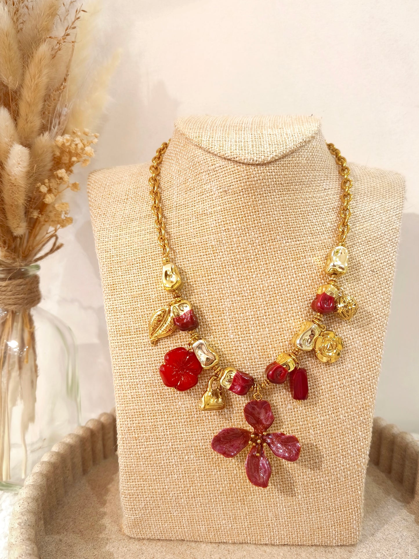 Collier Satine en acier inoxydable