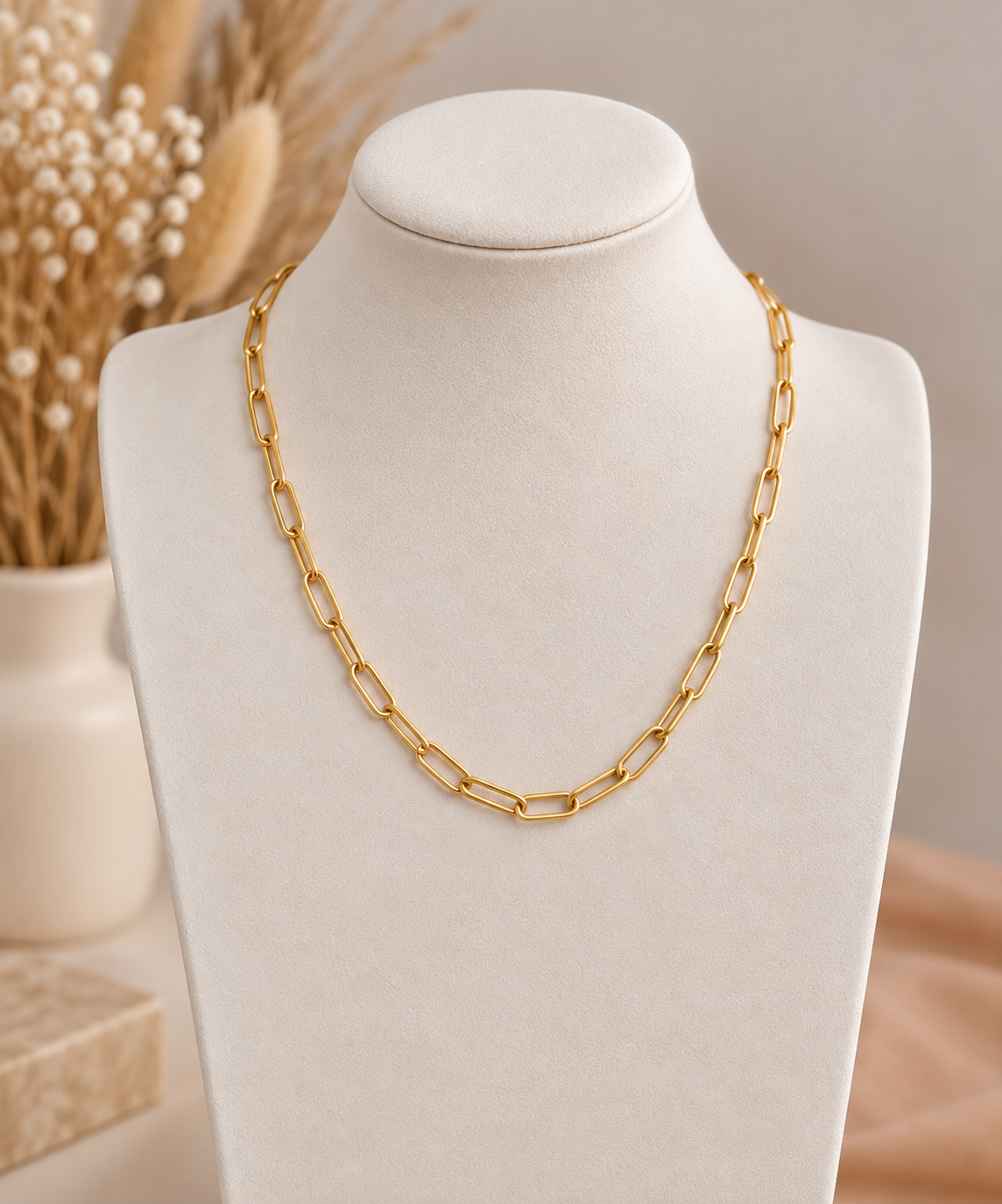 Collier Gaby personnalisable en acier inoxydable
