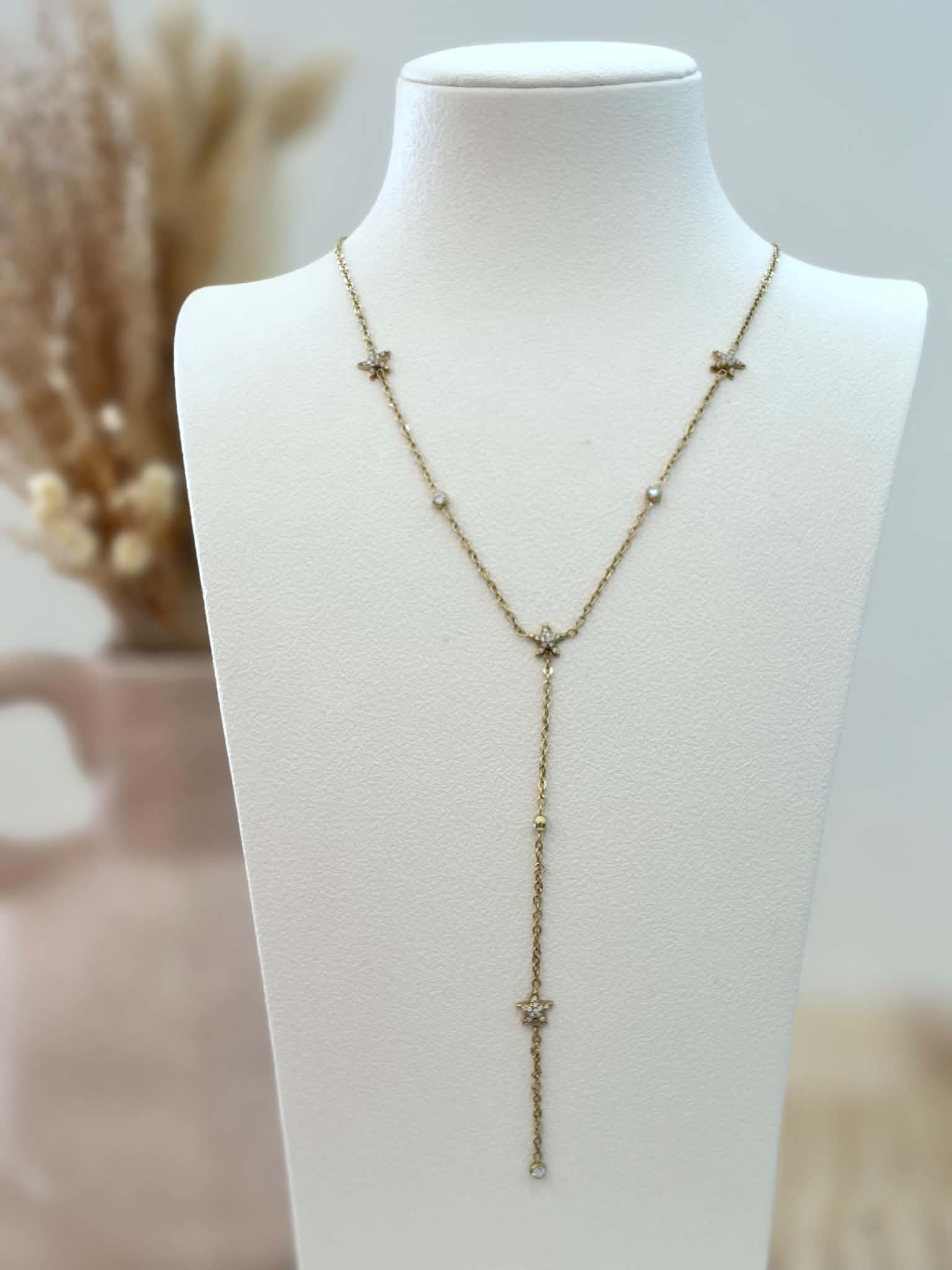 Collier Y Marin en acier inoxydable