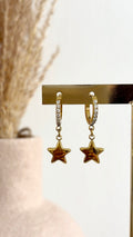 Boucles d'oreilles Astra en acier inoxydable