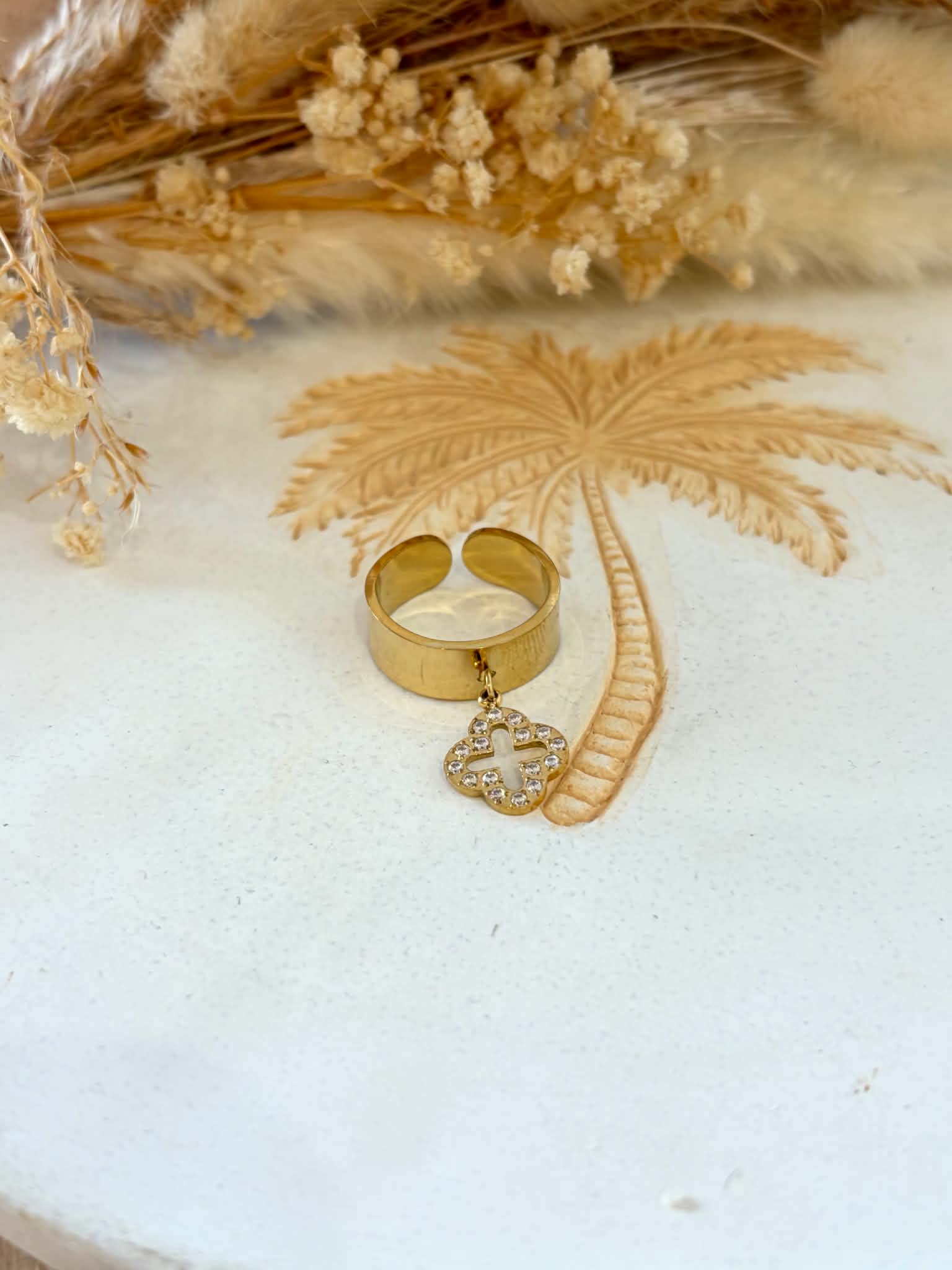 Bague Chalia en acier inoxydable