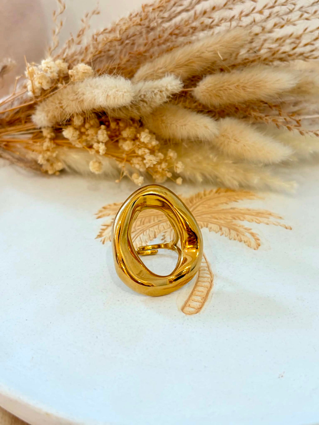 Bague best seller Carenza en acier inoxydable