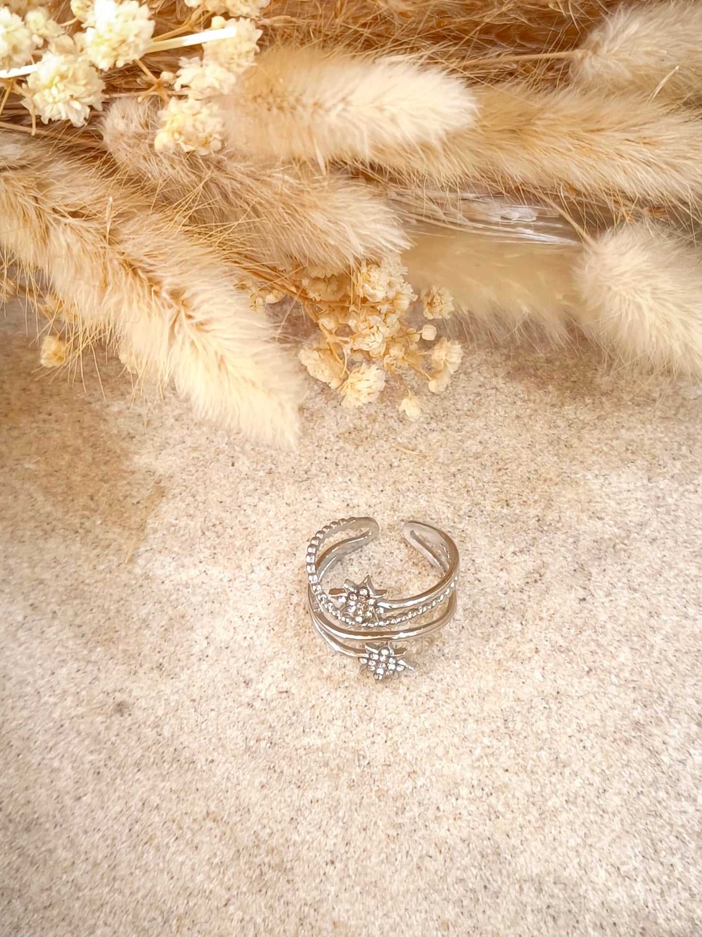 Bague Nathalie en acier inoxydable