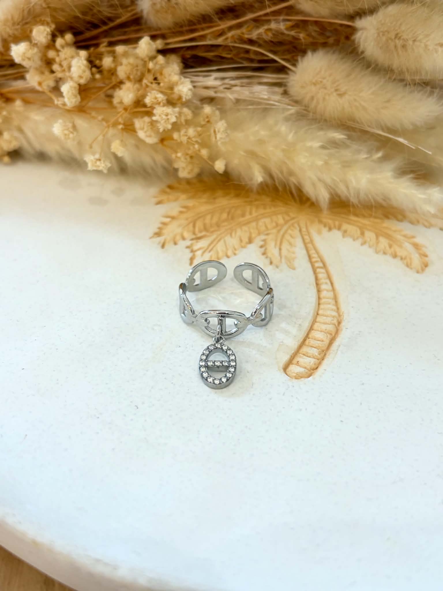 Bague Liara en acier inoxydable