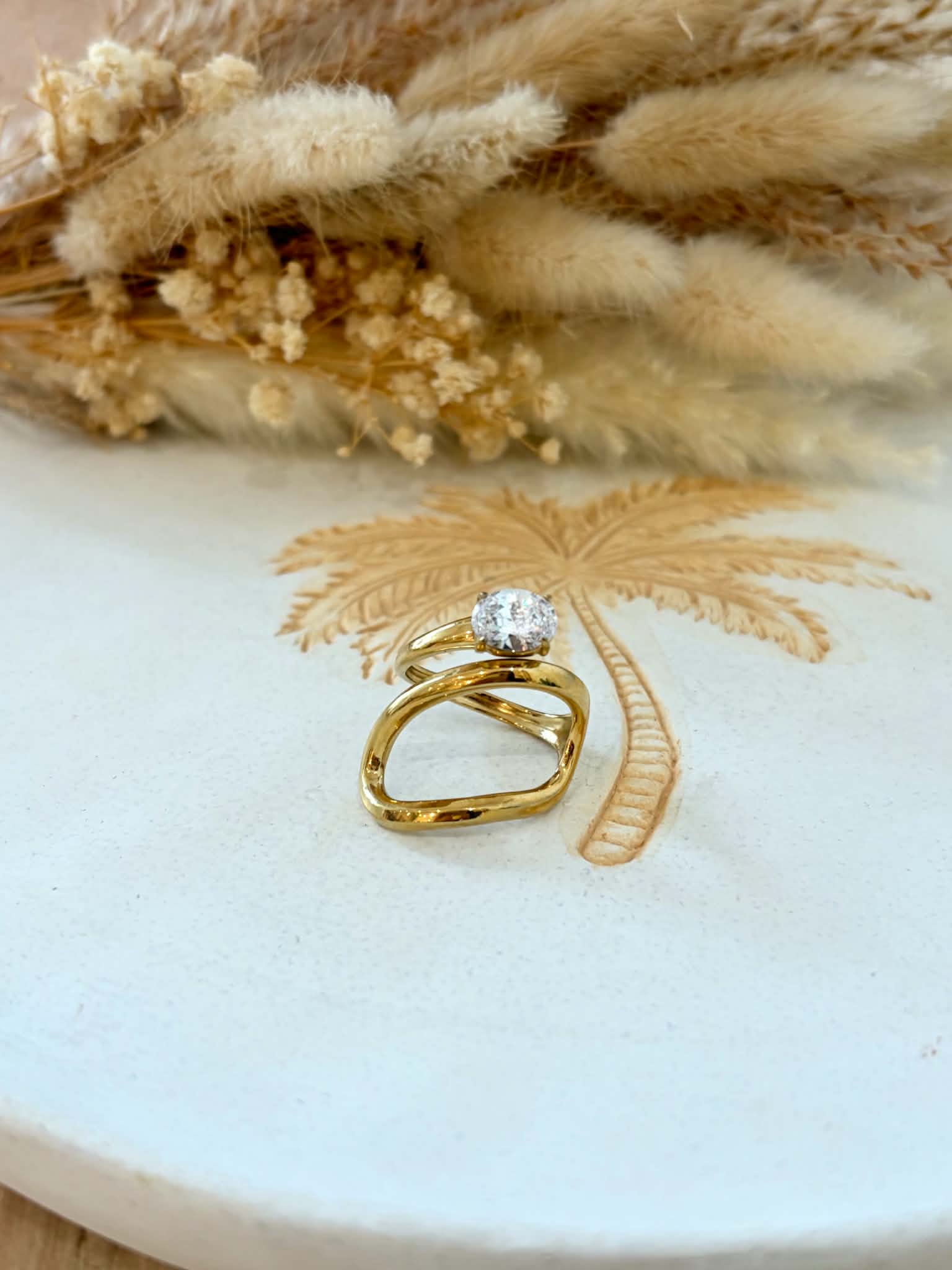 Bague Nyxie en acier inoxydable
