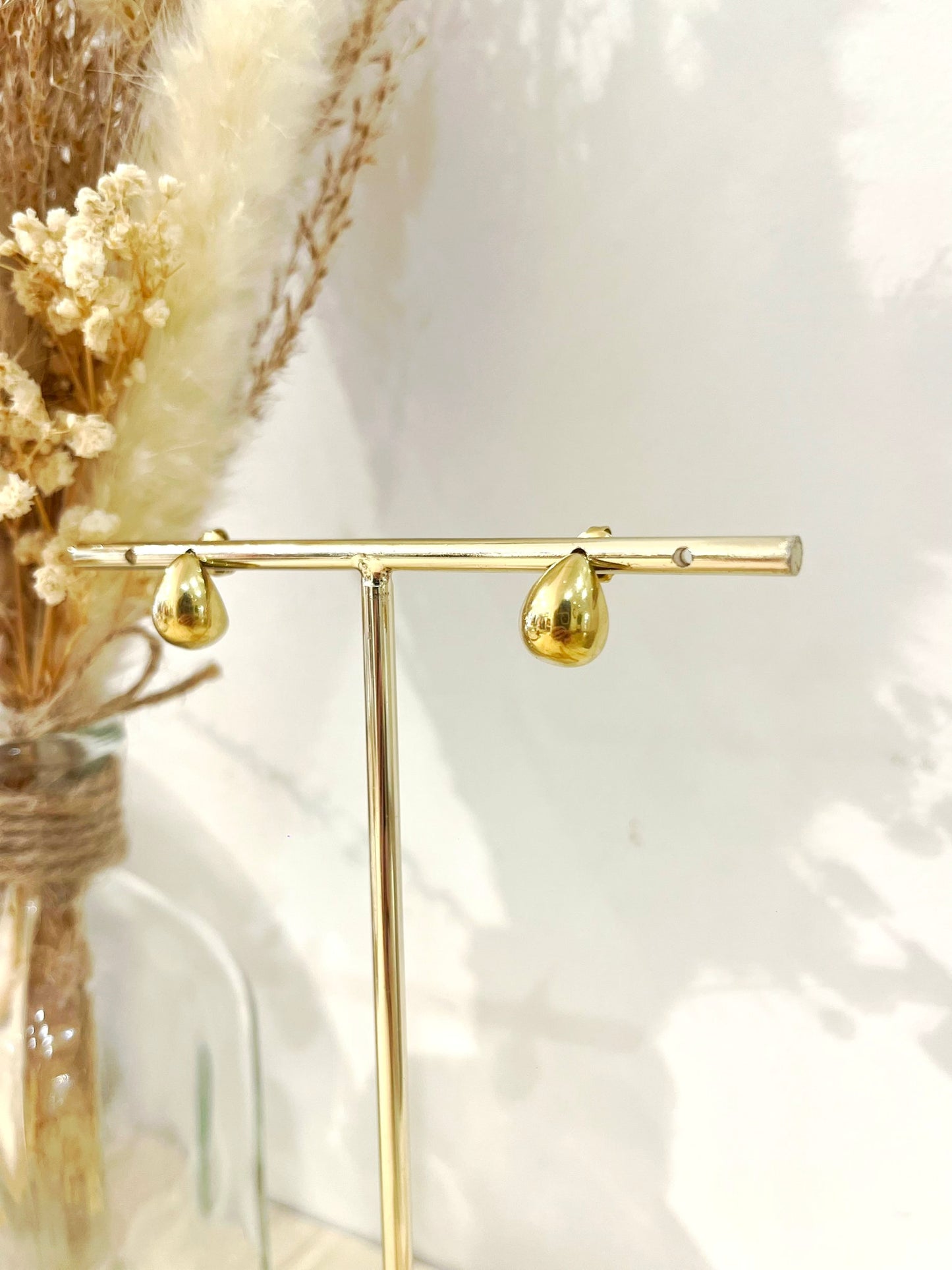 Boucles d’oreilles Honorine en acier inoxydable