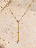 Collier Y Victoria en acier inoxydable