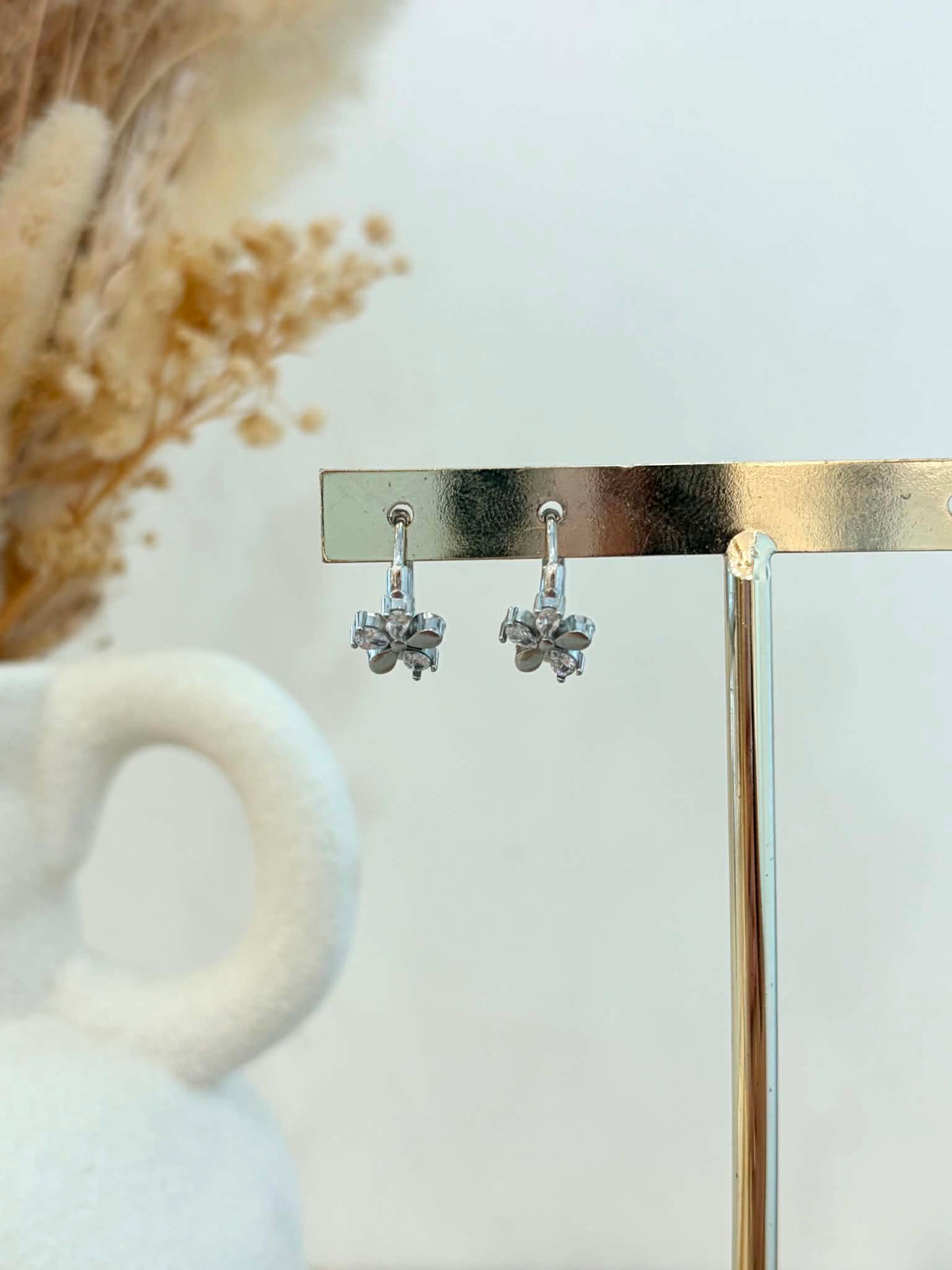 Boucles d'oreilles Liora en acier inoxydable