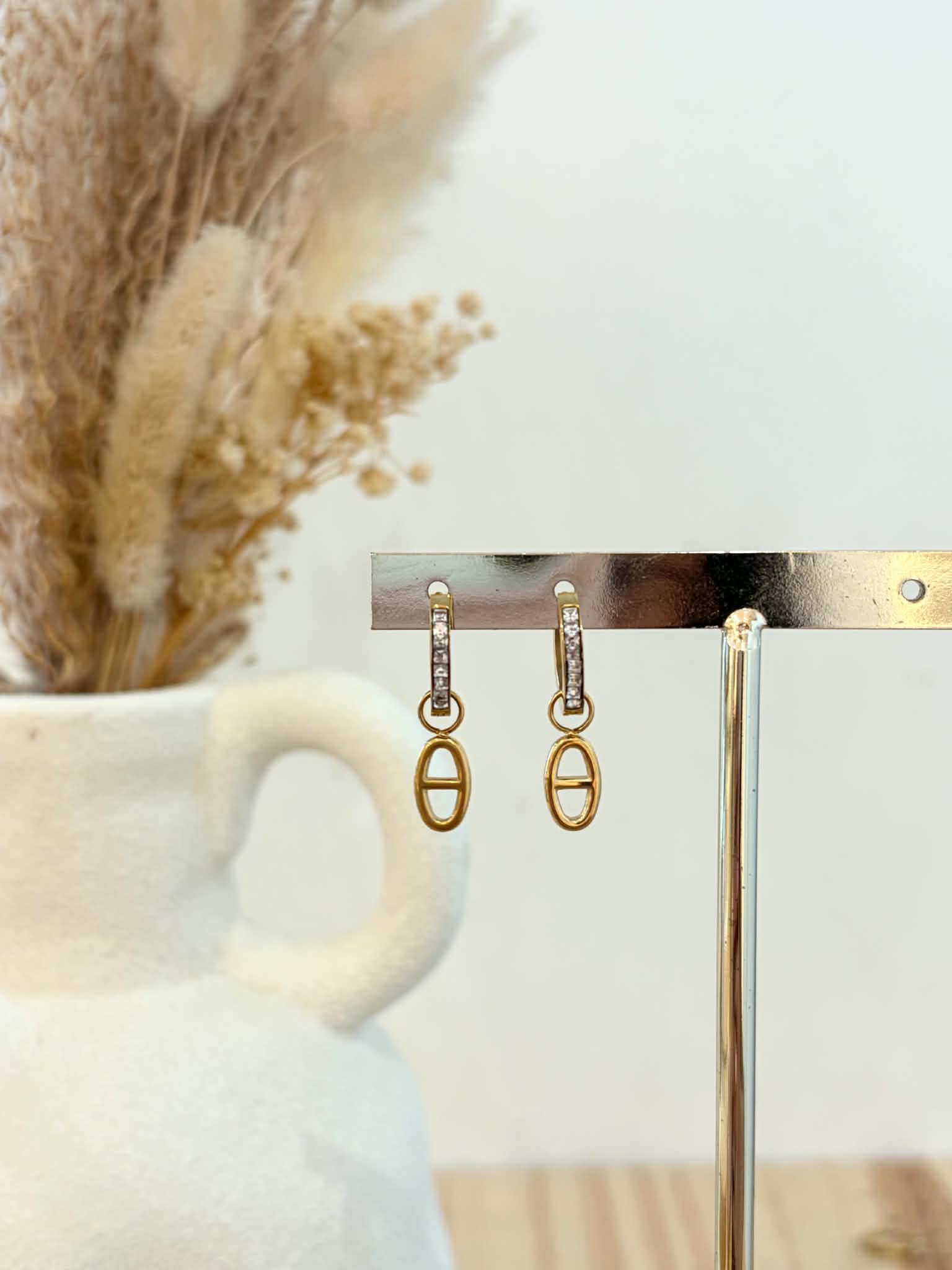 Boucles d'oreilles Armance en acier inoxydable