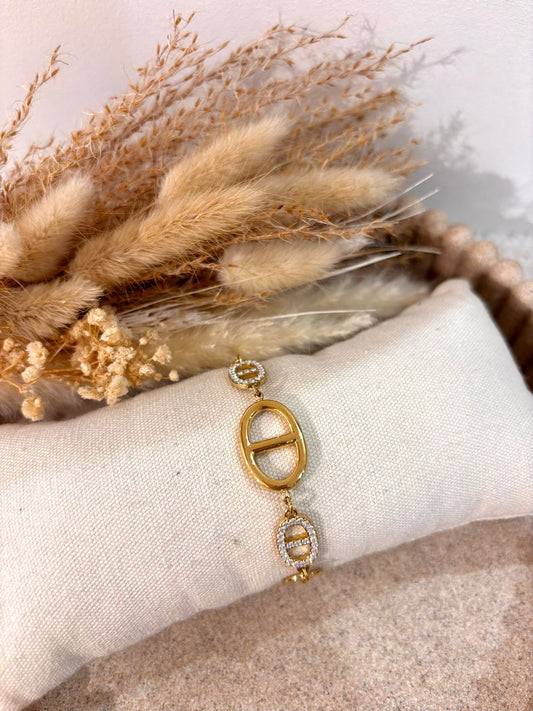 Bracelet Marceline en acier inoxydable