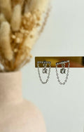 Boucles d'oreilles Billie en acier inoxydable
