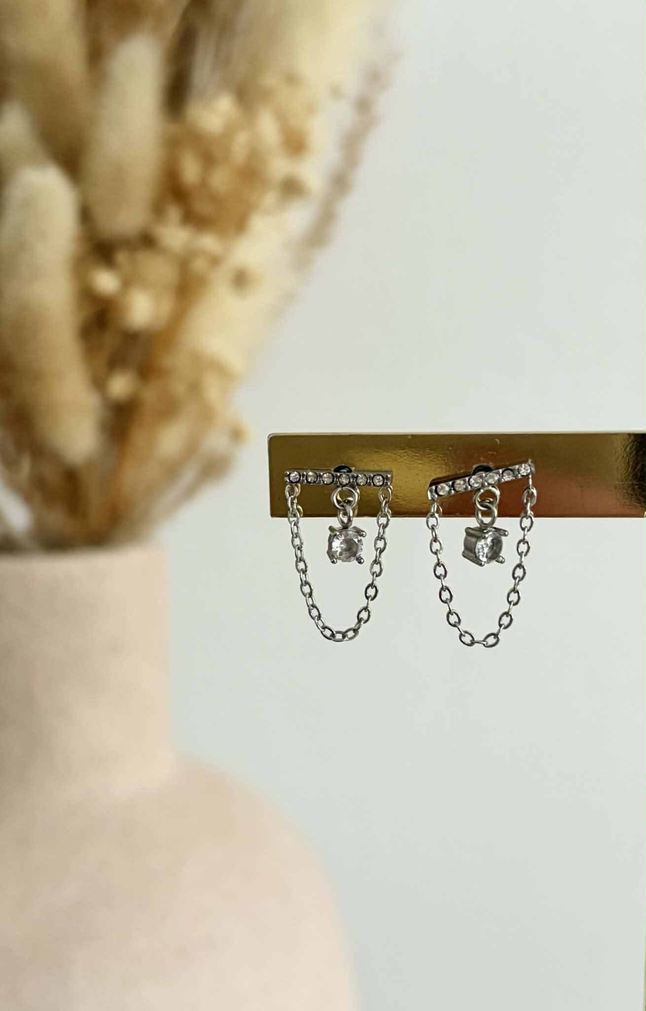Boucles d'oreilles Billie en acier inoxydable