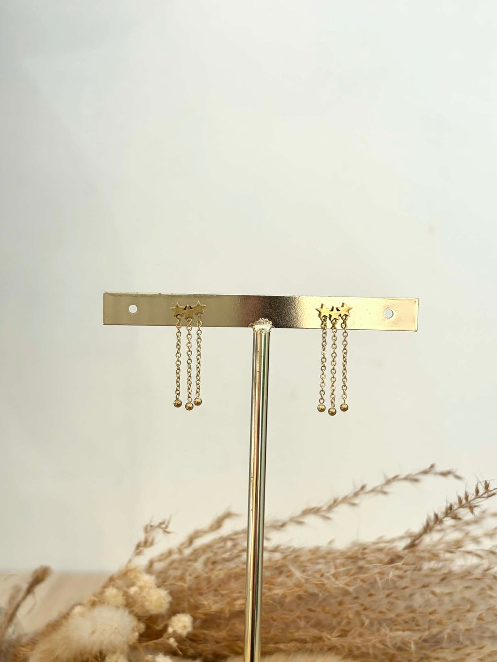 Boucles d'oreilles Sila en acier inoxydable