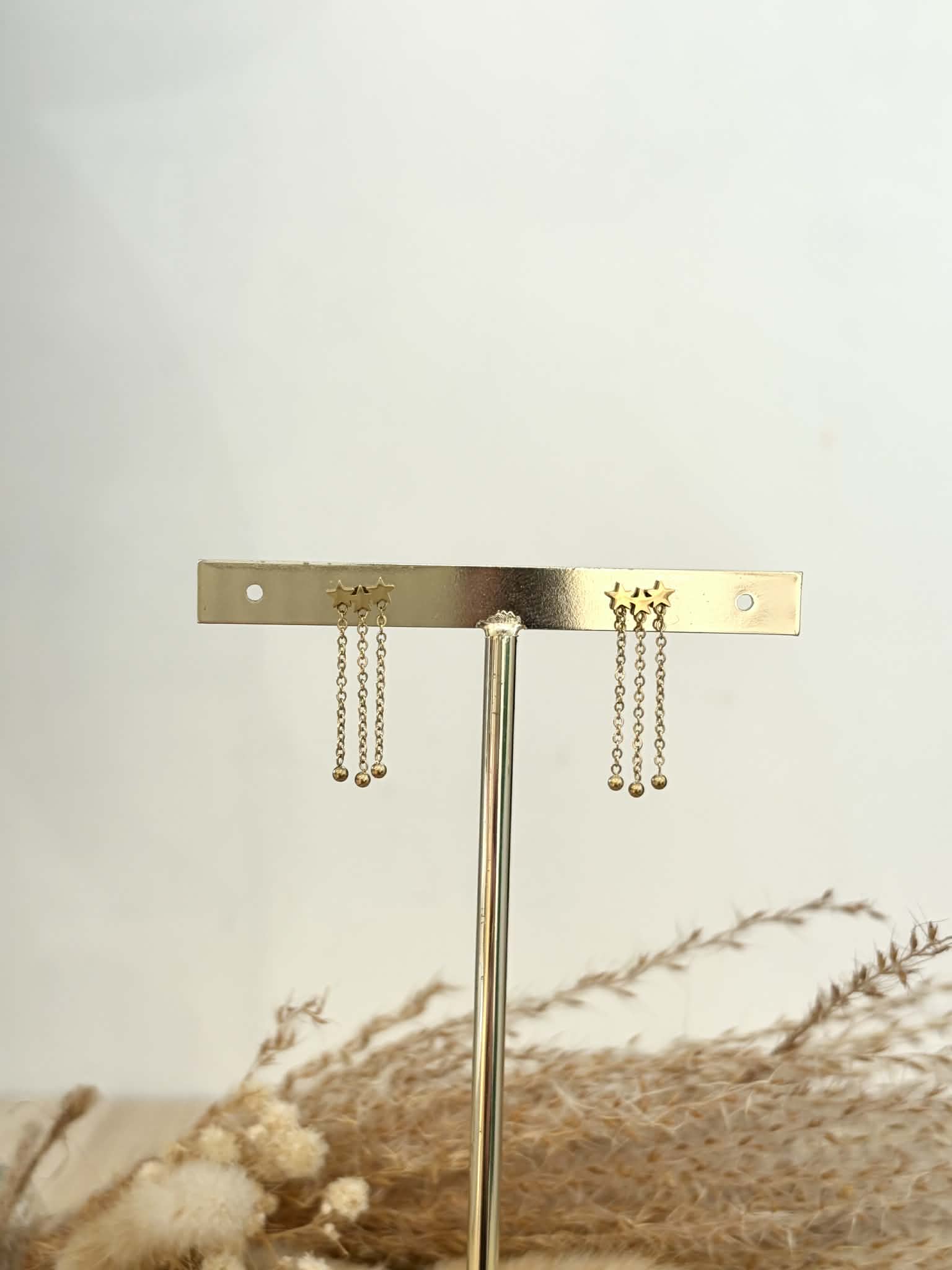 Boucles d'oreilles Sila en acier inoxydable