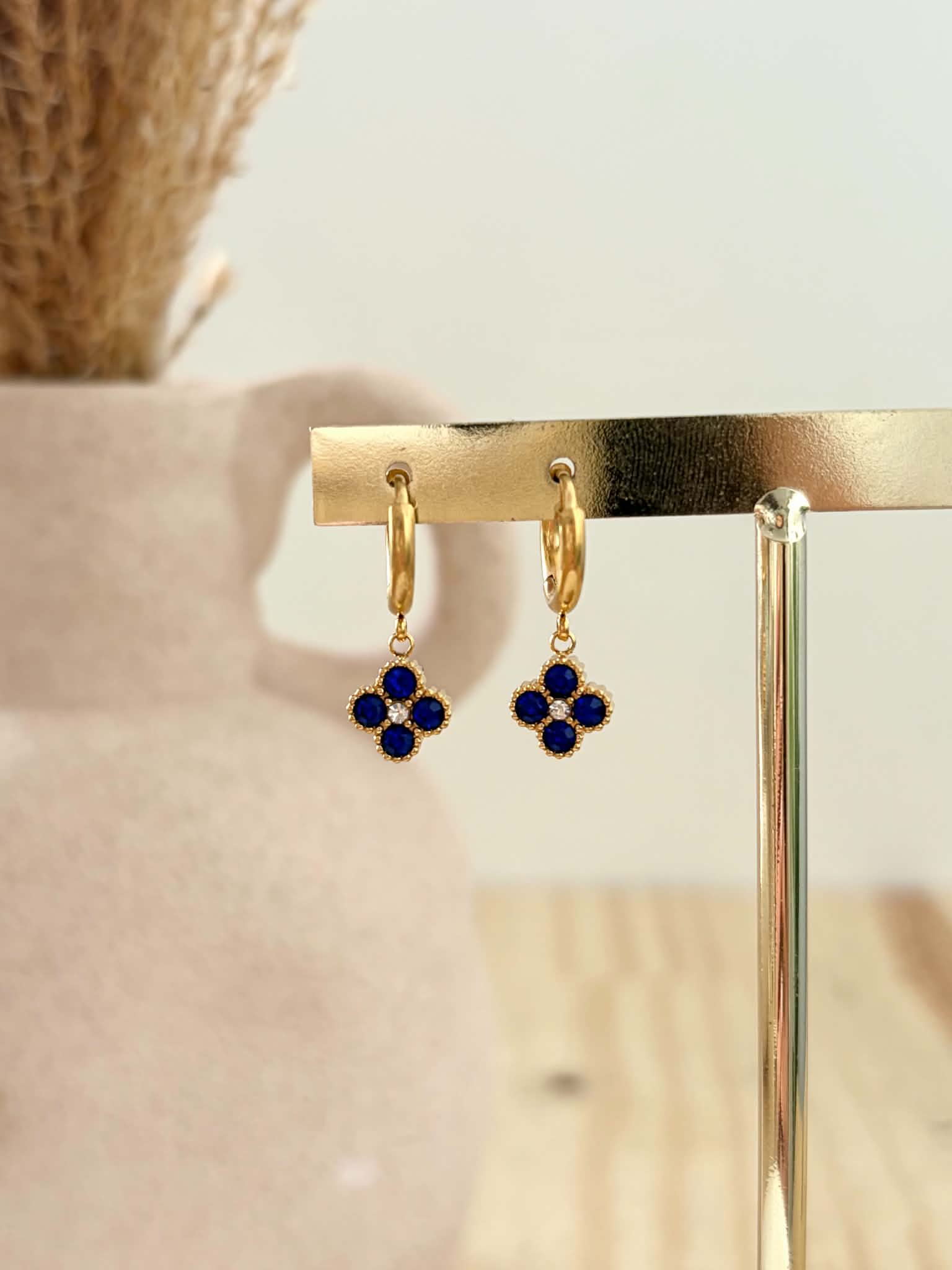 Boucles d'oreilles Orianne en acier inoxydable