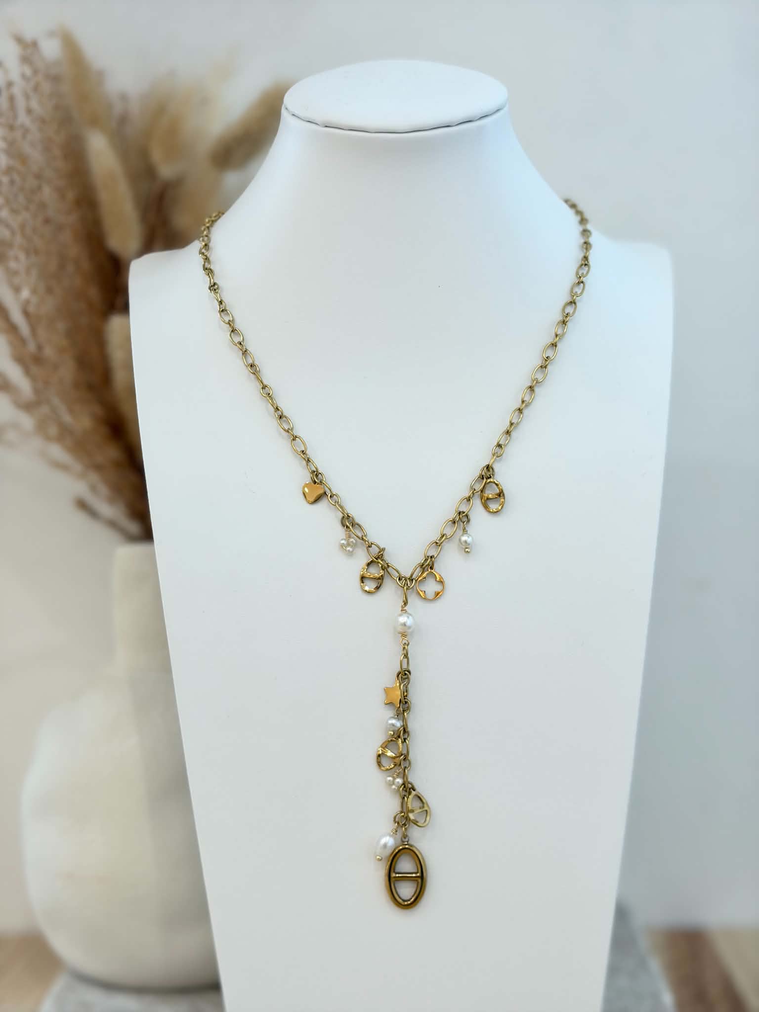 Collier Olivia en acier inoxydable