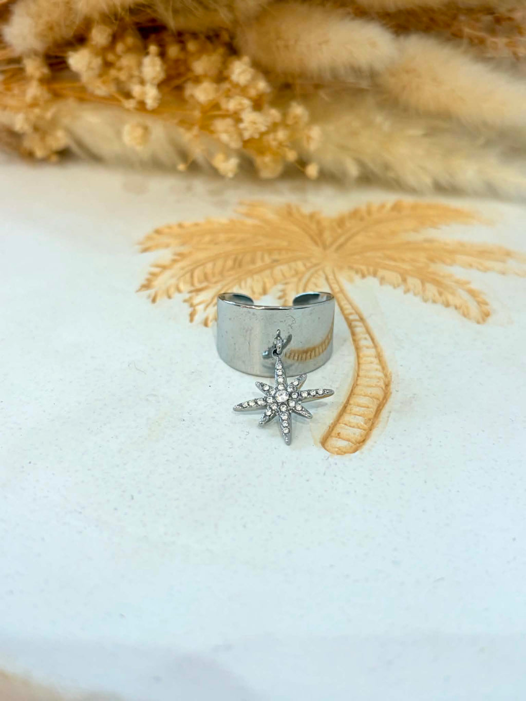 Bague Elyana en acier inoxydable