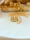 Bague Tiana en acier inoxydable