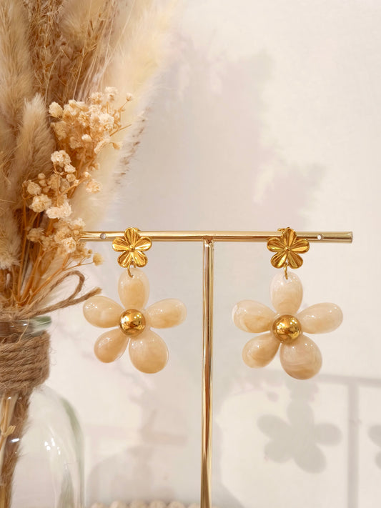 Boucles d’oreilles Clara en acier inoxydable