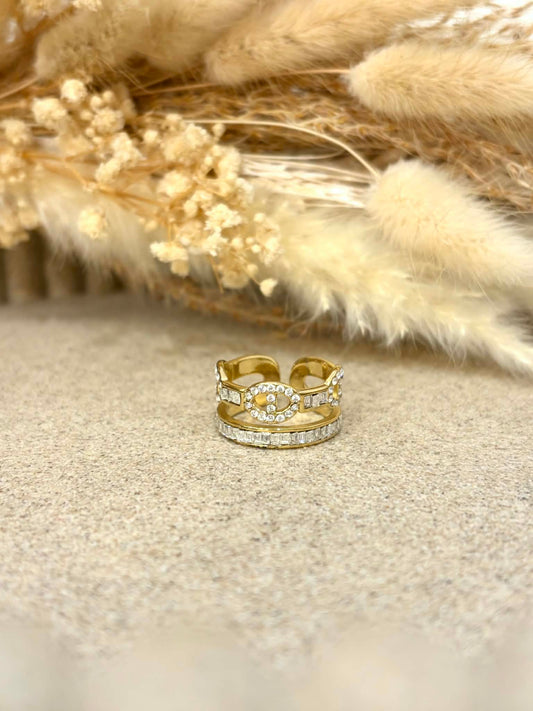 Bague Fanzy en acier inoxydable