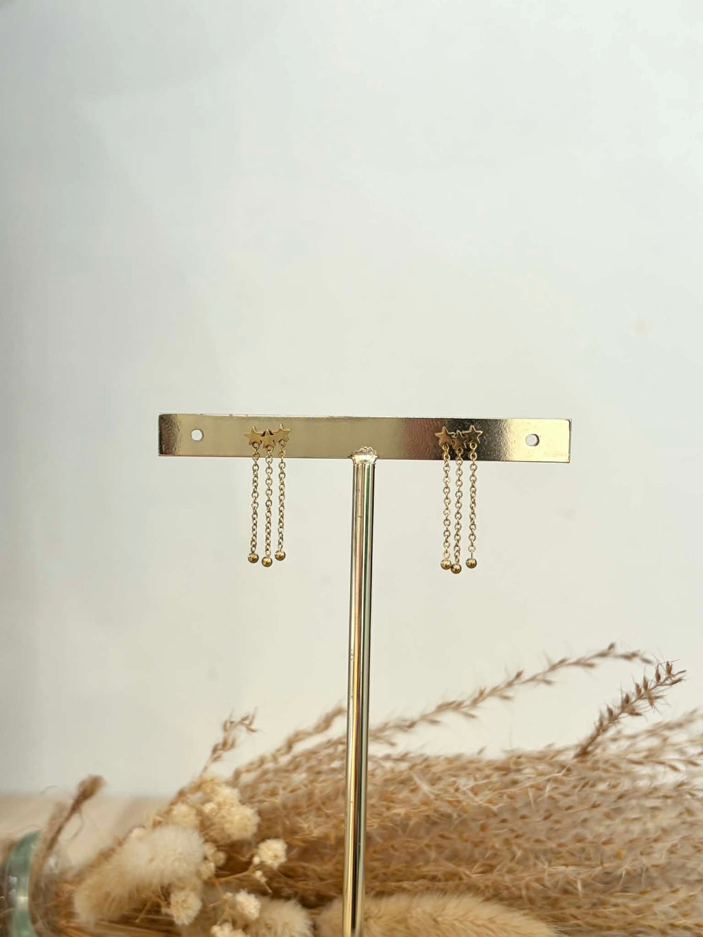 Boucles d'oreilles Sila en acier inoxydable