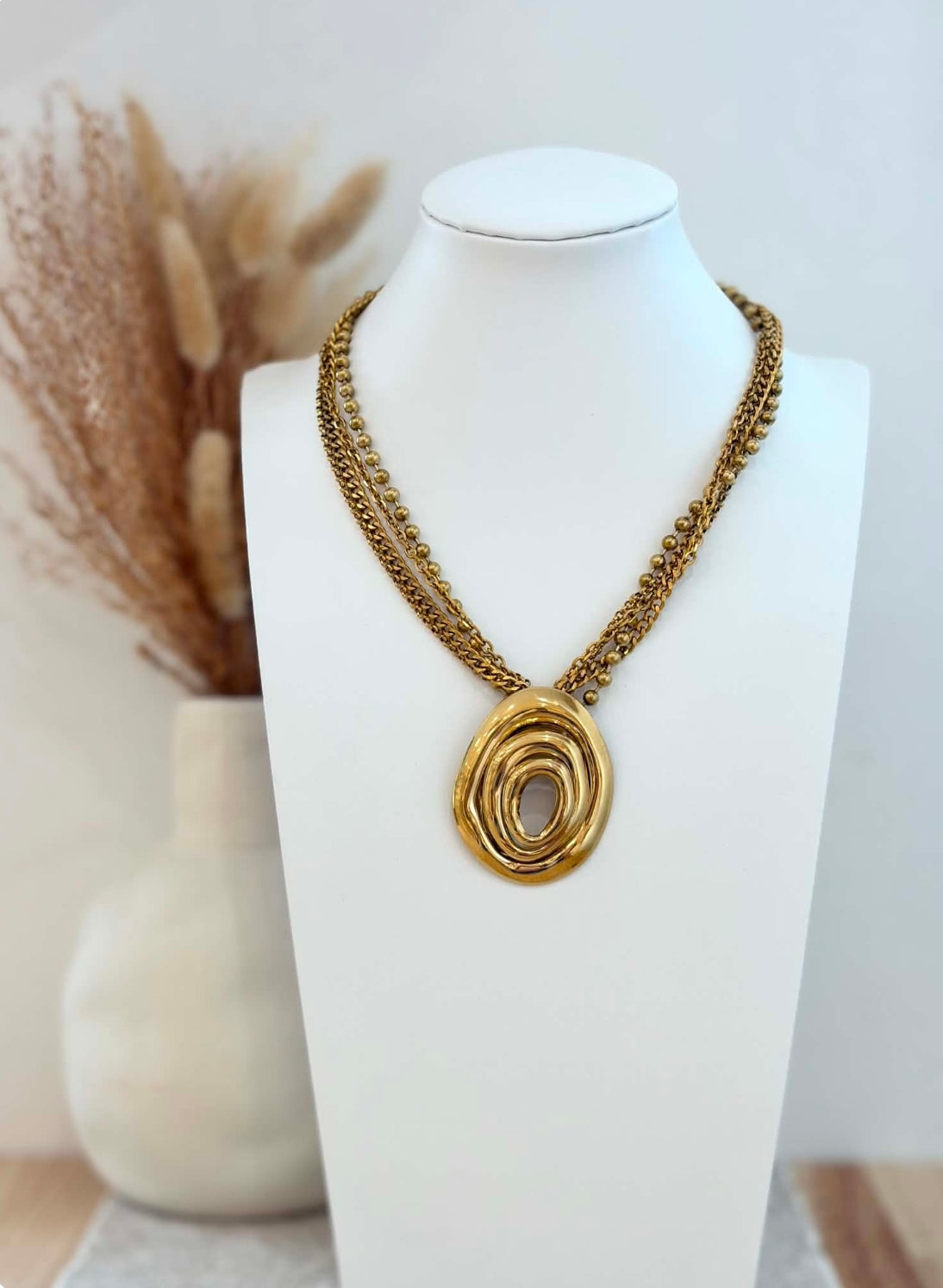 Collier Lana en acier inoxydable