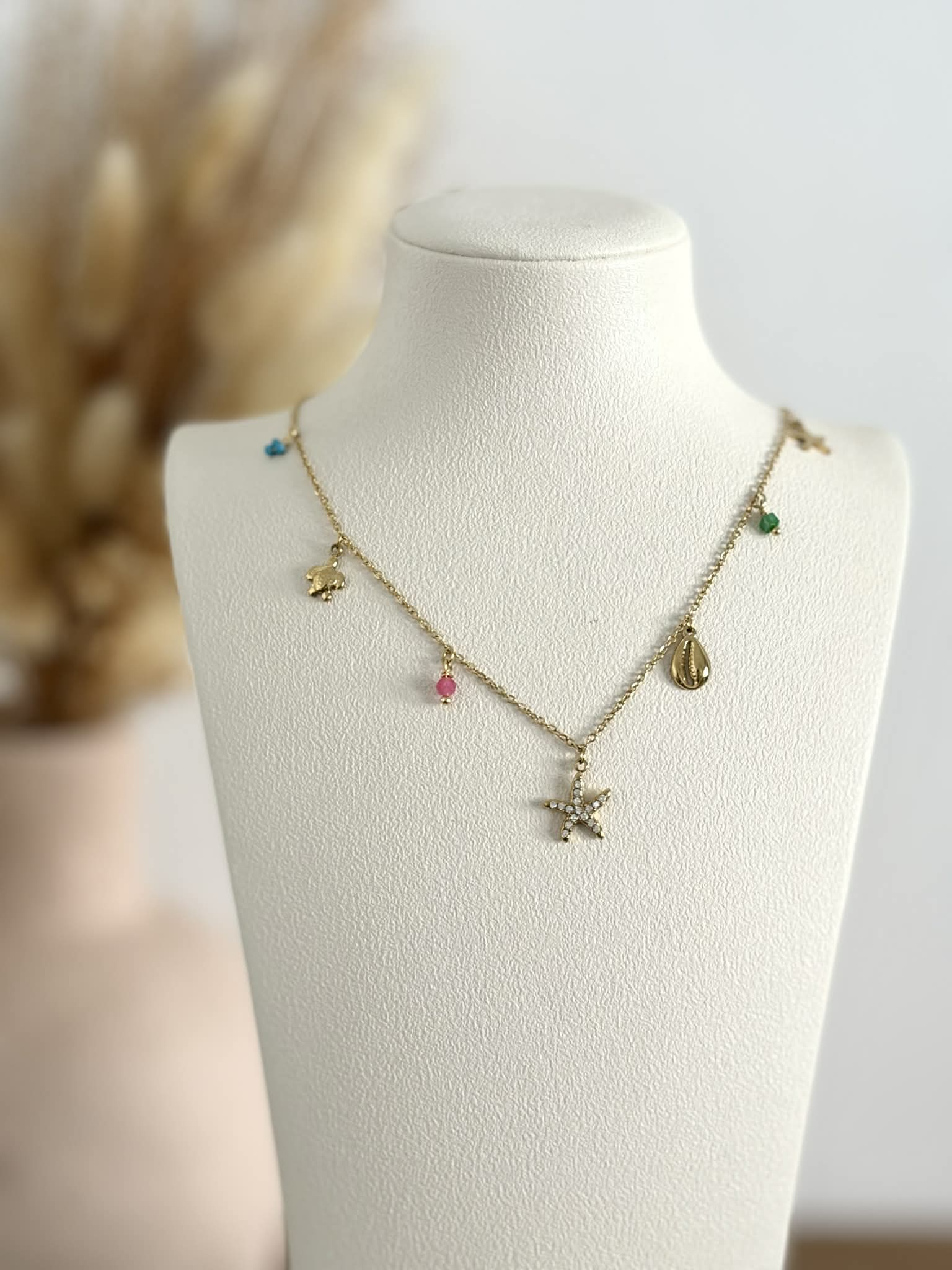 Collier Timeo en acier inoxydable