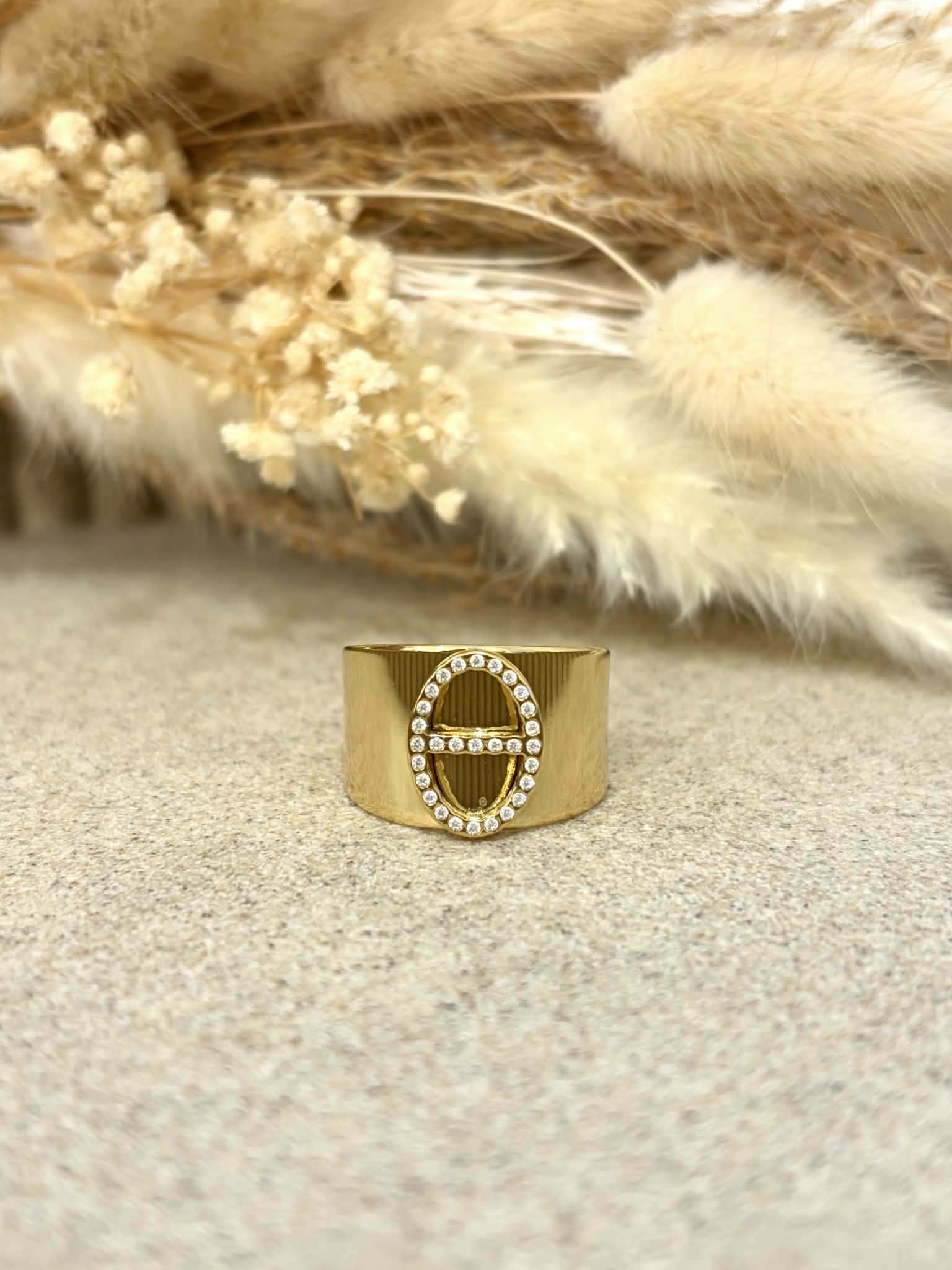 Bague Sina en acier inoxydable